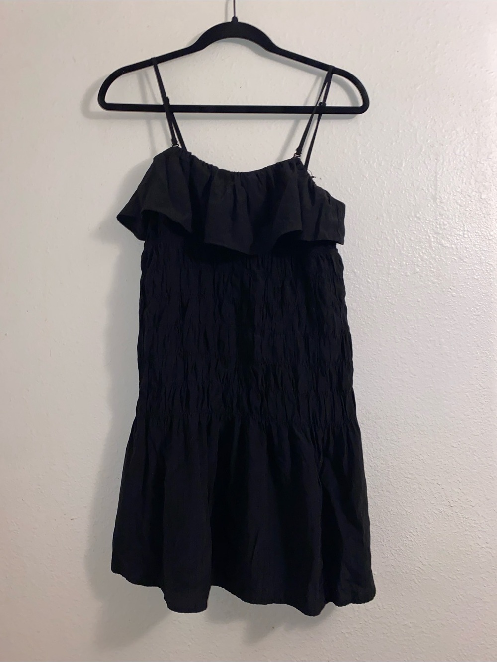 Black Ruffle Sundress